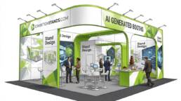 AI exhibition stand design element by ExhibitionStands.com