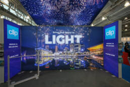 AI-powered exhibition stand design example