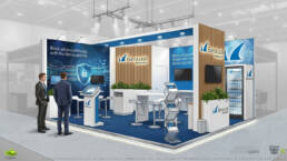 3D exhibition stand concept by ExhibitionStands.com