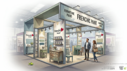 AI-generated booth design for trade shows and exhibitions